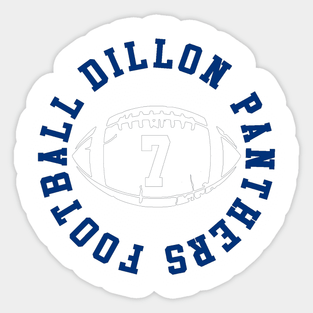 Dillon panthers Sticker by HaveFunForever